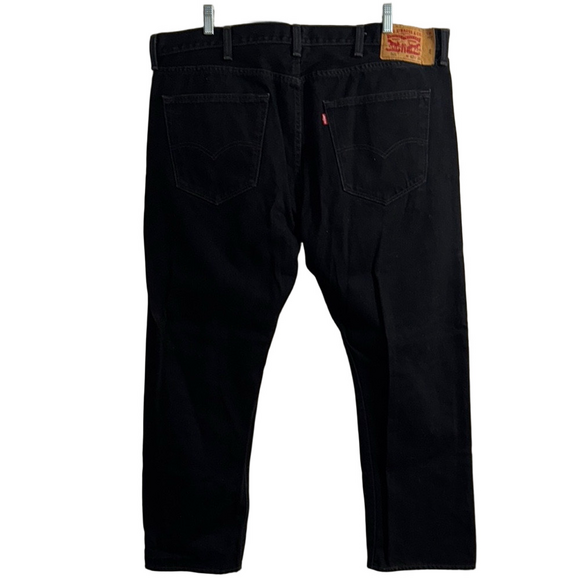Levi's Classic 505 40x 30 Black Jeans - Picture 5 of 6